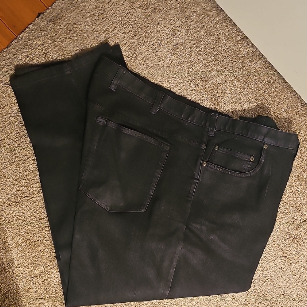 Men's Black Slim Jeans 52×30